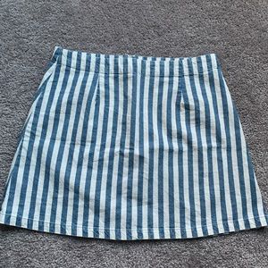 Striped skirt